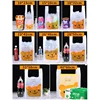 Thick Shopping Handle Plastic Bag Reusable Packaging Bag Supermarket Bandle Fruit Food Transparent Shopping Bags Vest Pouch 5