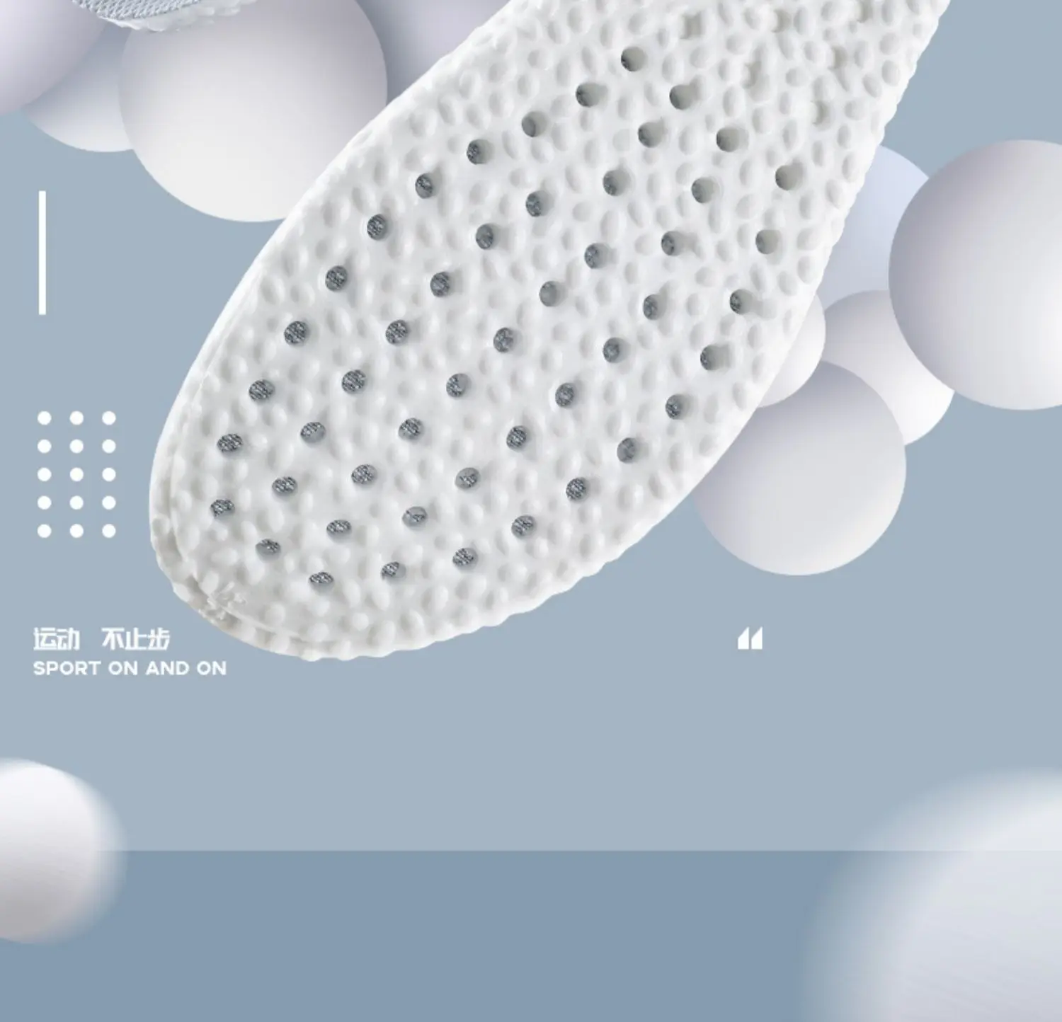 Soft Insole for Shoes Sport Running Deodorant Inserts Shock-Absorbing Insoles for Feet Arch Support Template Man Women Shoe Sole