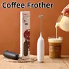 Electric Wireless Coffee Frother, Mini Quick Milk Frother,  Household Small Egg Beater,Handheld Electric Mixer,Battery No.5 1