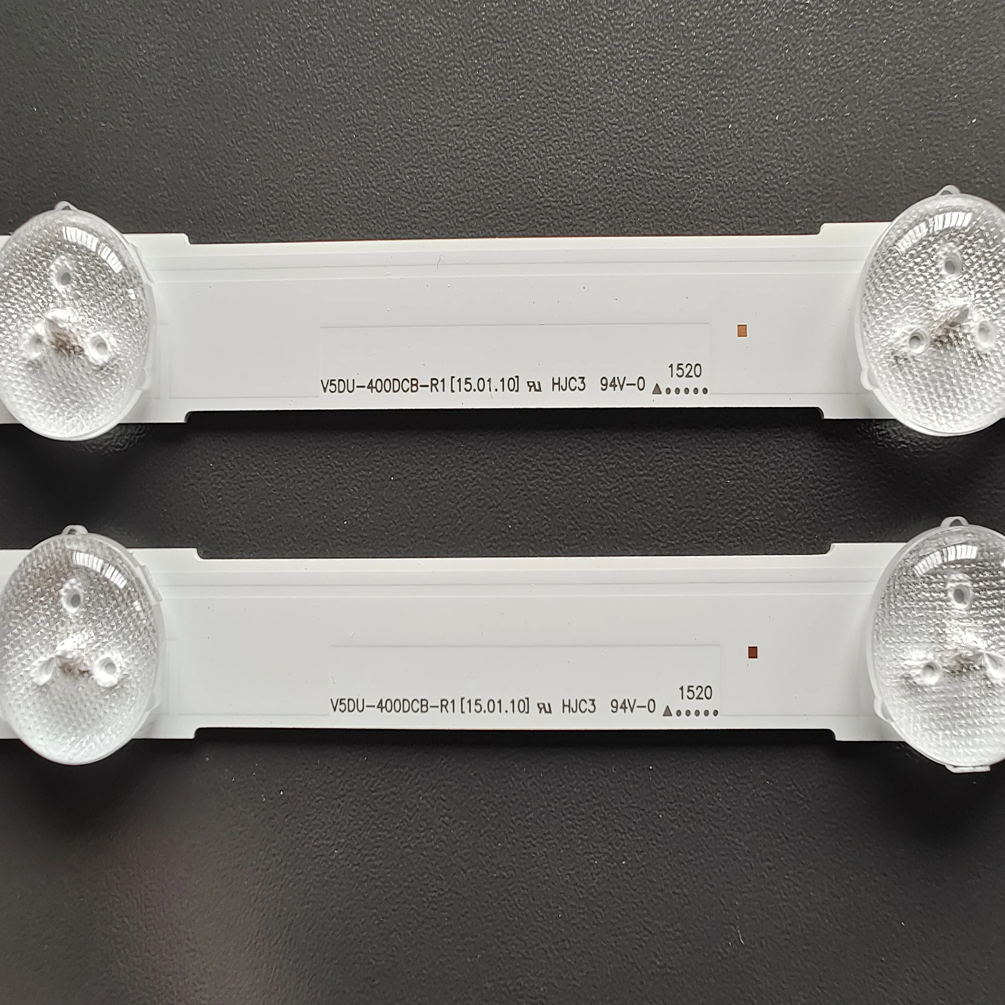 Led Backlight para Samsung Ue40ju6000 Ue40ju6000k Ue40ju6050 Ue40ju6072 Ue40ju6400u Ue40ju6430u V5du400dca-r1 V5du-400dcb-r1 tv - Imagem 3