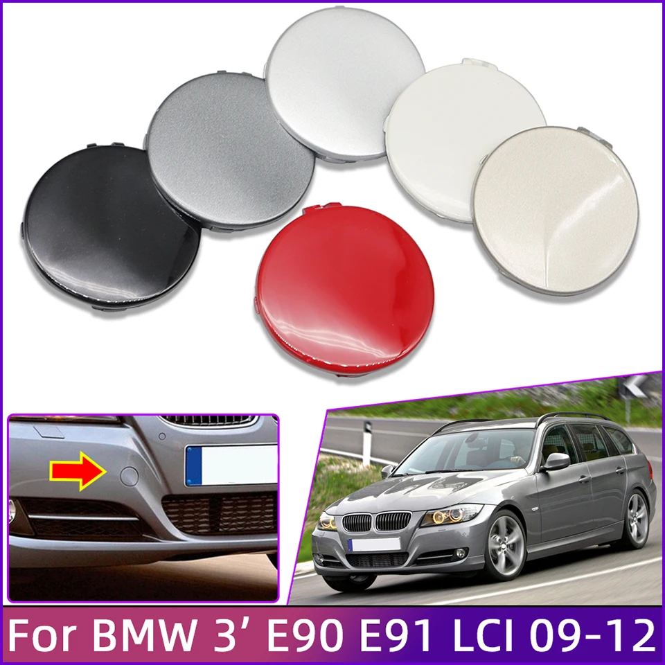 Front Bumper Tow Hook Cover For Bmw 3 E90 E91 Lci 320 323 325 328 2009