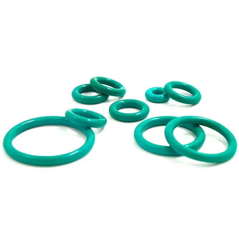 녹색 FKM O 링 씰 두께 오일 가스켓 연료 와셔, 불소 고무 O-링 OD * WD 3.5MM