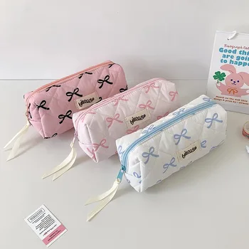 Luxury Bow Ribbon Pencil Case 1