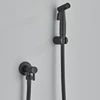 Bathroom Bidet Faucet Strong Pressure Shower Tap Clean Washer Mixer Muslim Hot$Cold Water Mixer Square Shower Sprayer Head Crane 3