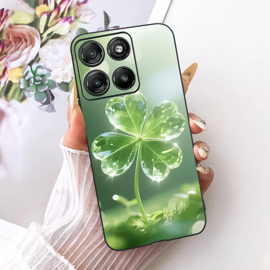 Floral Soft Silicone Bumper Case for Motorola Moto G Series