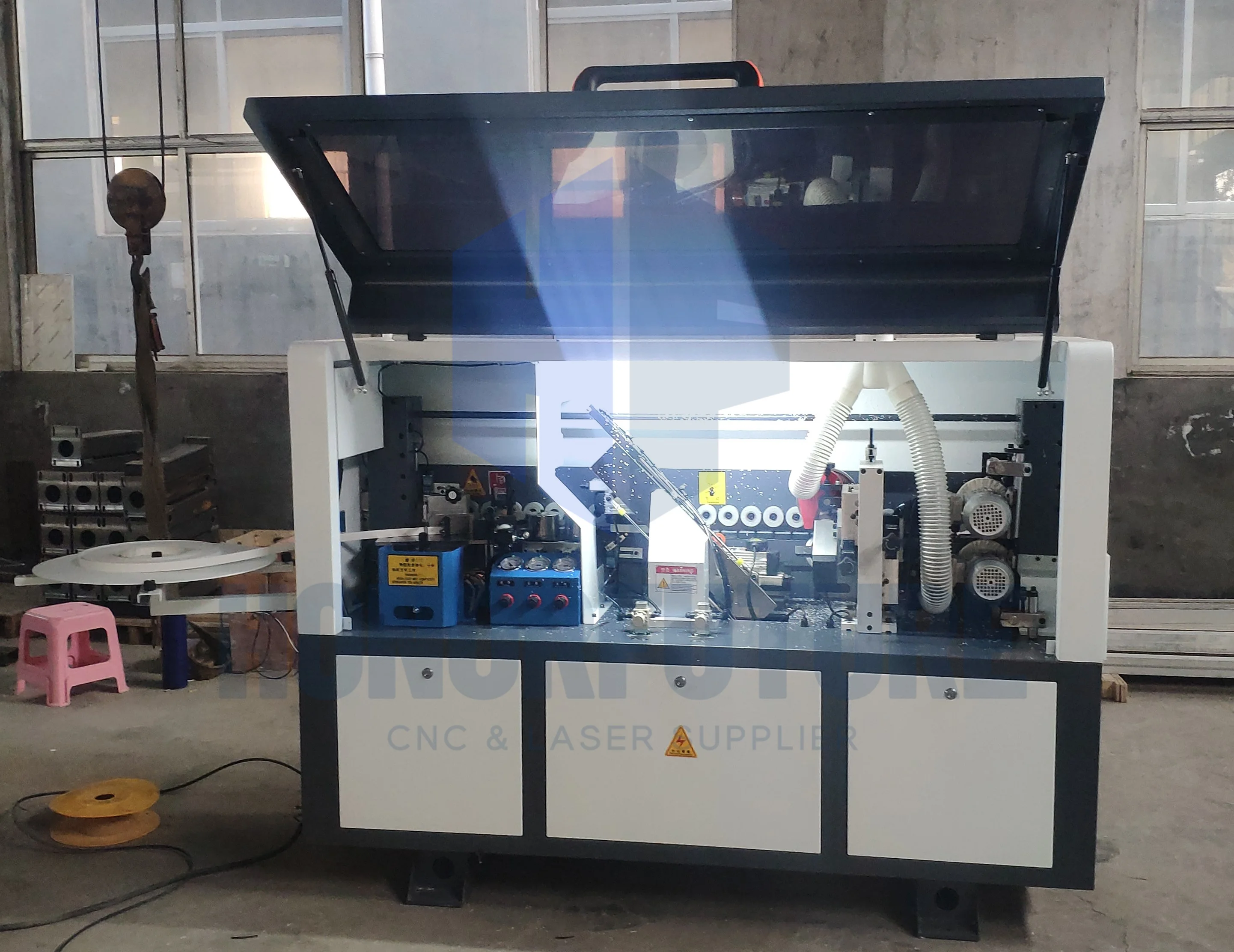 Full Automatic Compact Edge Banding Machine Woodworking Machine Wood Mdf Pvc Full Automatic Edge Bander With CE