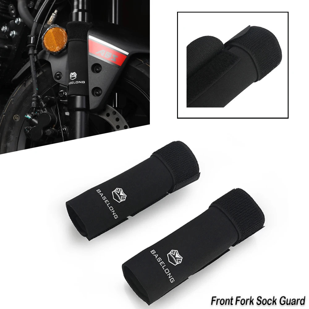 

Universal 37-50mm Front Fork Sock Protector Guard For Husqvarna GasGas BETA Kawasaki Honda Yamaha Suzuki Sherco Accessories