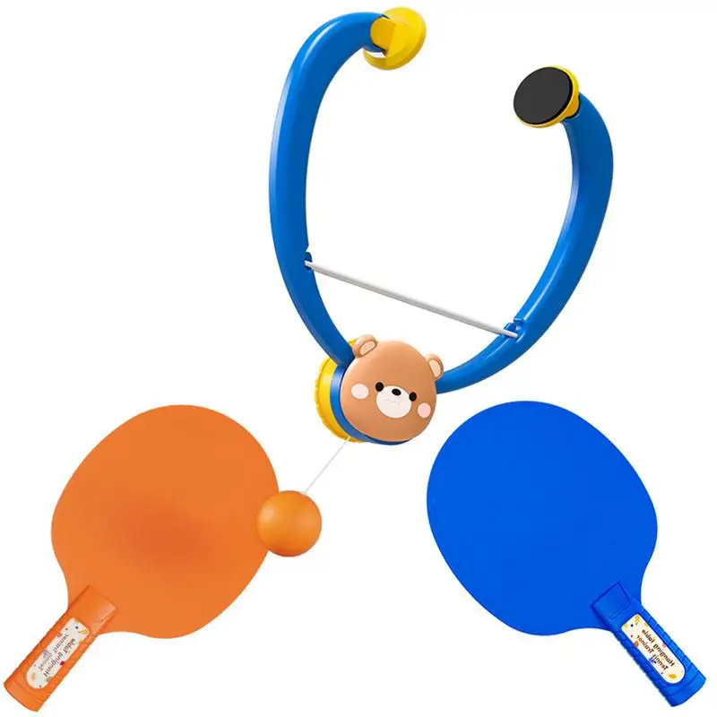 

Тренажер для настольного тенниса, подвесной тренажер для настольного тенниса, мячи для пинг-понга, устройство для тренировки, спарринга, улучшает координацию рук и глаз и