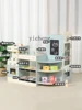 Tqh Kindergarten Scene Simulation Small Supermarket Wooden Toys 3-6 Years Old Children's Amusement Park Corner 6