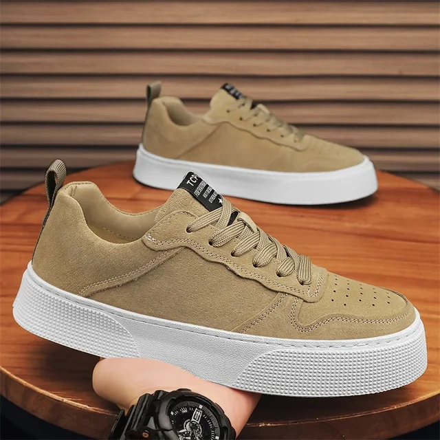 Trend Men's Casual Sneakers Lightweight Flat Shoes Comfortable Non Slip Running Shoes Soft Sole Vulcanized Shoes for Men Zapatos 5
