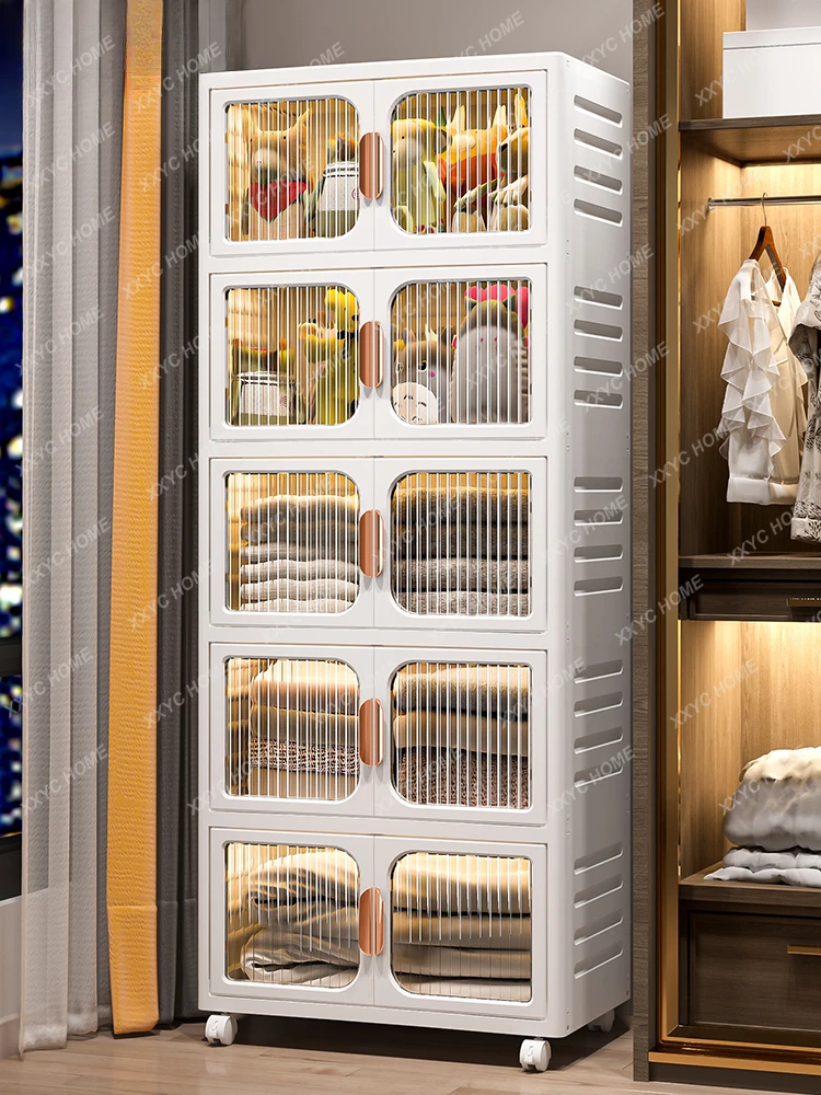 

Storage Cabinet Storage Cabinet Wardrobe Finishing Storage Rack Plastic Locker
