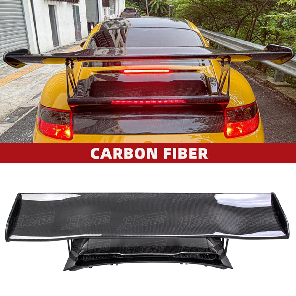 Spoiler Posteriore In Fibra Di Carbonio Stile Gt3 Rs Per Porsche Carrera 911 997 2005-2011