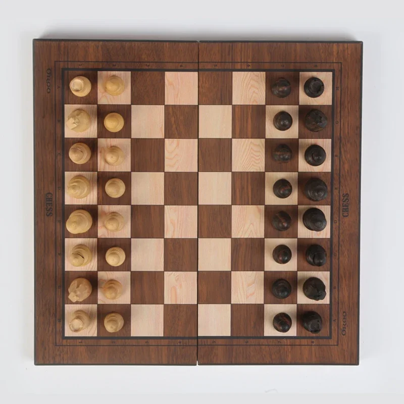 

Checkers Wooden Pocket Board Game Box Outdoor Family Party Travel Children Board Game Social Juego De Ajedrez Chess Accessories