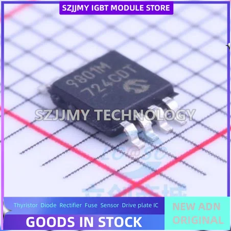 Mcp9801-M/Ms Msop-8 10 Pz/Lotto Nuovo Microcontrollore Originale Buon Prezzo E Qualità