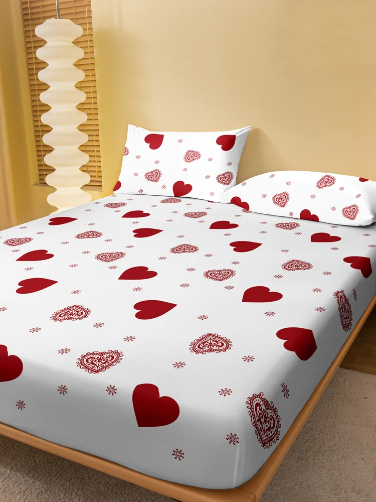 thumbnail image 1 of Colcha lijada con estampado de amor para hombre y mujer, ropa de cama sencilla, a la moda, para el hogar, dormitorio y Hotel, para las cuatro estaciones, 1 of 5