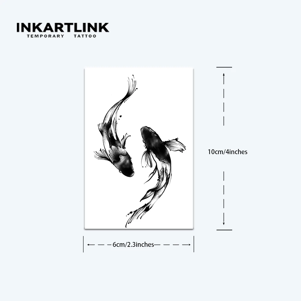 물고기 문신 | AliExpress Business의 대량 할인 및 드롭쉬핑 특가, image size:1000x1000