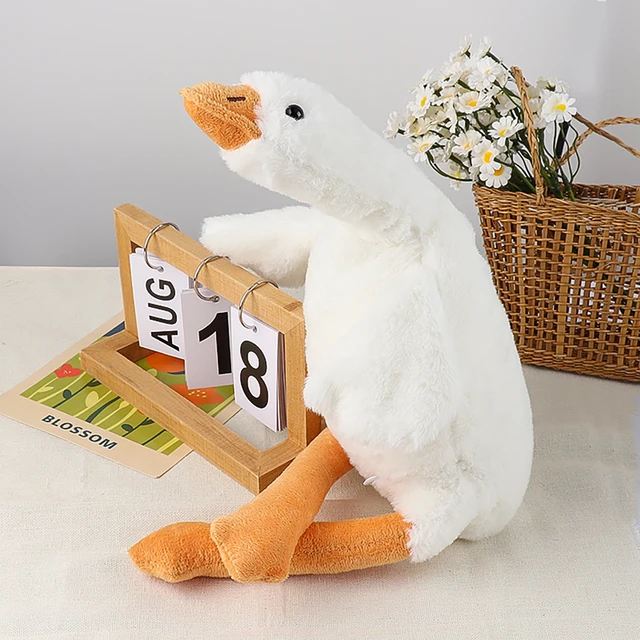 50cm Goose Plush Toy Soft Stuffed Animal Couch Pillow Bed Decor Gift for Kids Girls Women Birthday