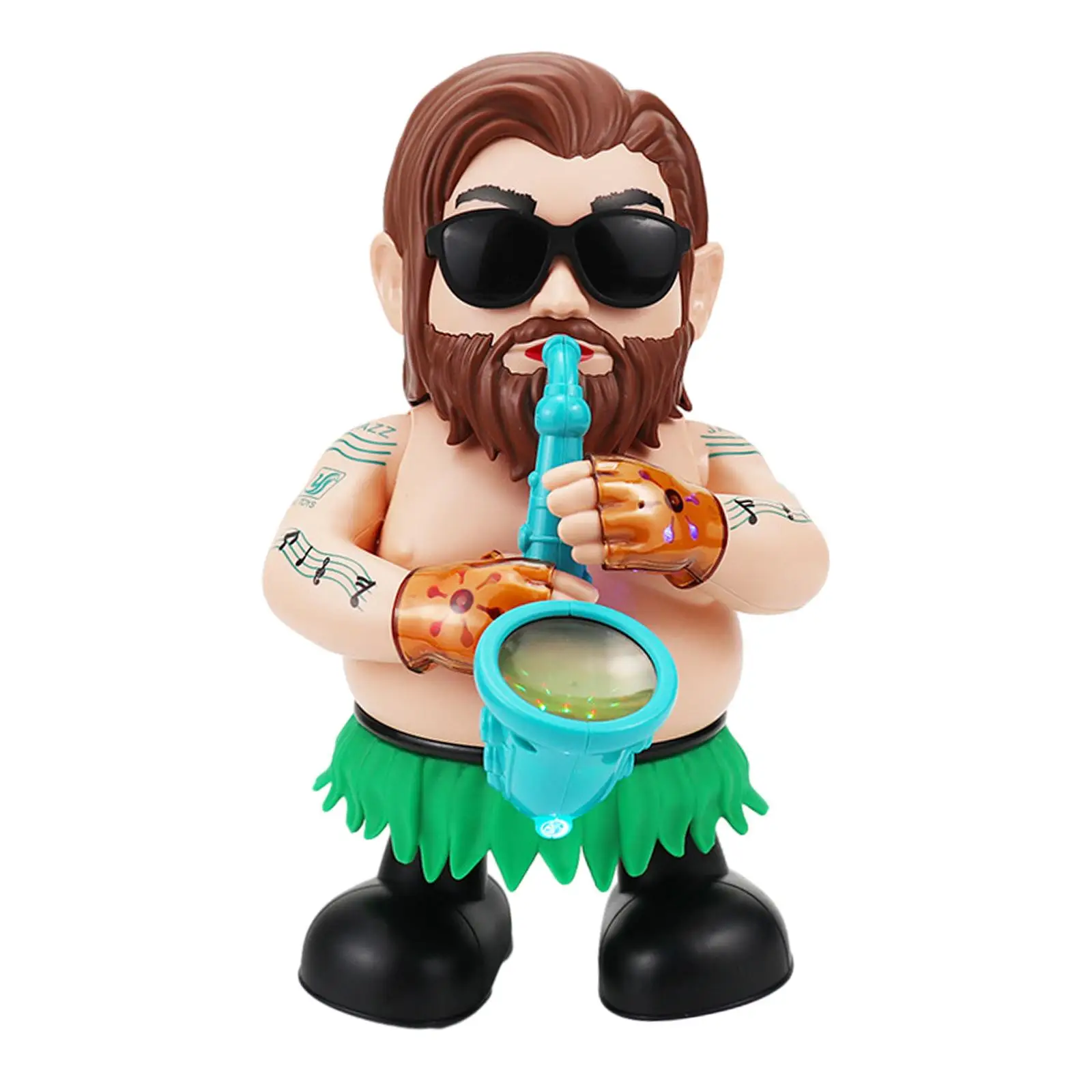 Funny Electric Dancing Saxophonist Toy Children Toy Interactive Toy Educational Toy for Boys Children Age 3~6 Girls Gifts 4