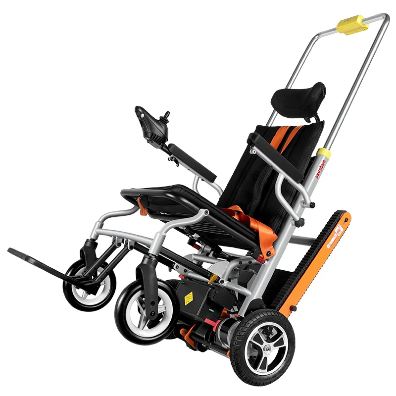 Removable portable folding crawler type electric floor climbing elderly disabled people up and down stairs electric floor climbi