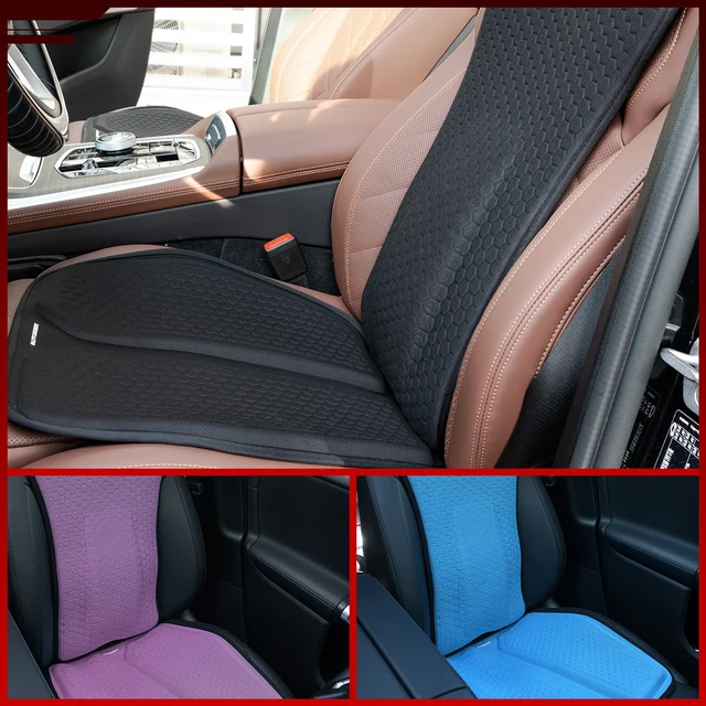 thumbnail image 2 of SHAKERINO Memory Foam Lumbar Support Pillow - Office Chair & Car Back Support (Gray) 2 of 12