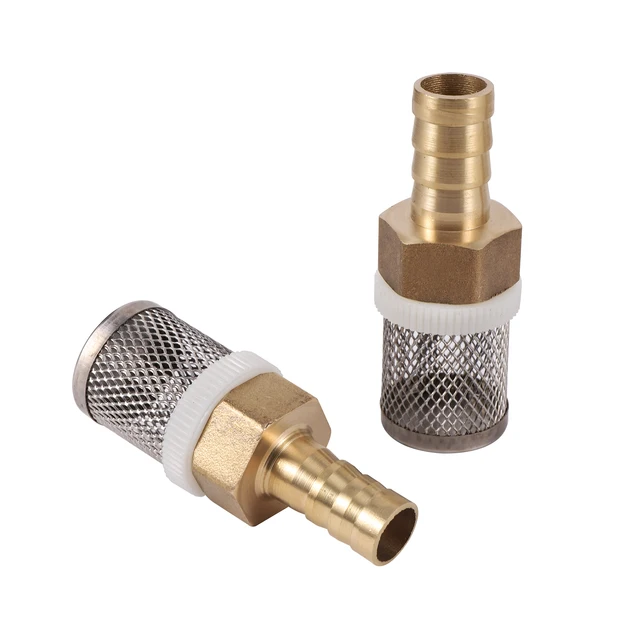 1 Pc 1/2 "Hímszűrő 6 ~ 19 Mm -Es Vízszivattyú Tömlőszűrő Sárgaréz Szűrő Idegen Anyag Védő Tömlőszerszám - Image 4