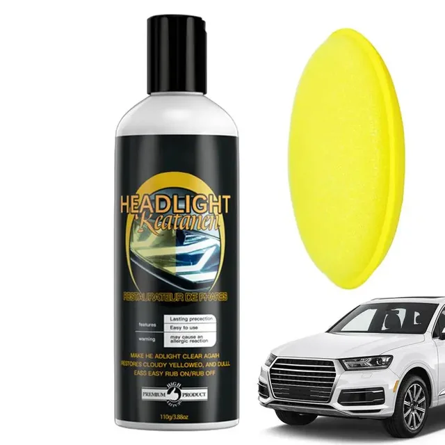 Car Headlight Restoration Polishing Scratch Remover Headlamp Repair Car Light Polisher Cleaning Paste Cars Paint Refurbish Agent 1