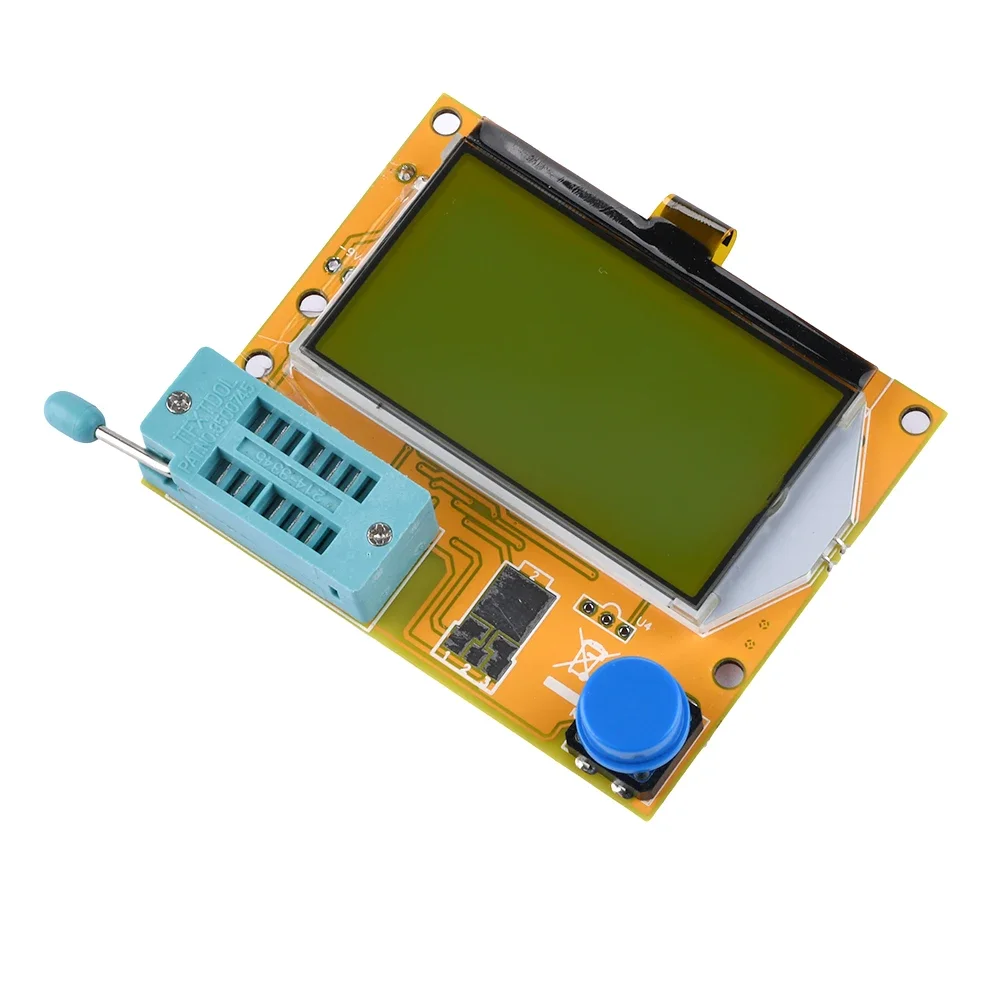 LCR-TC1 LCR-T7 Transistor Tester Multimeter LCD Diode Triode Capacitor Resistor Test Meter MOSFET NPN PNP Triac MOS/PNP/NPN transistor tester multimeter tester