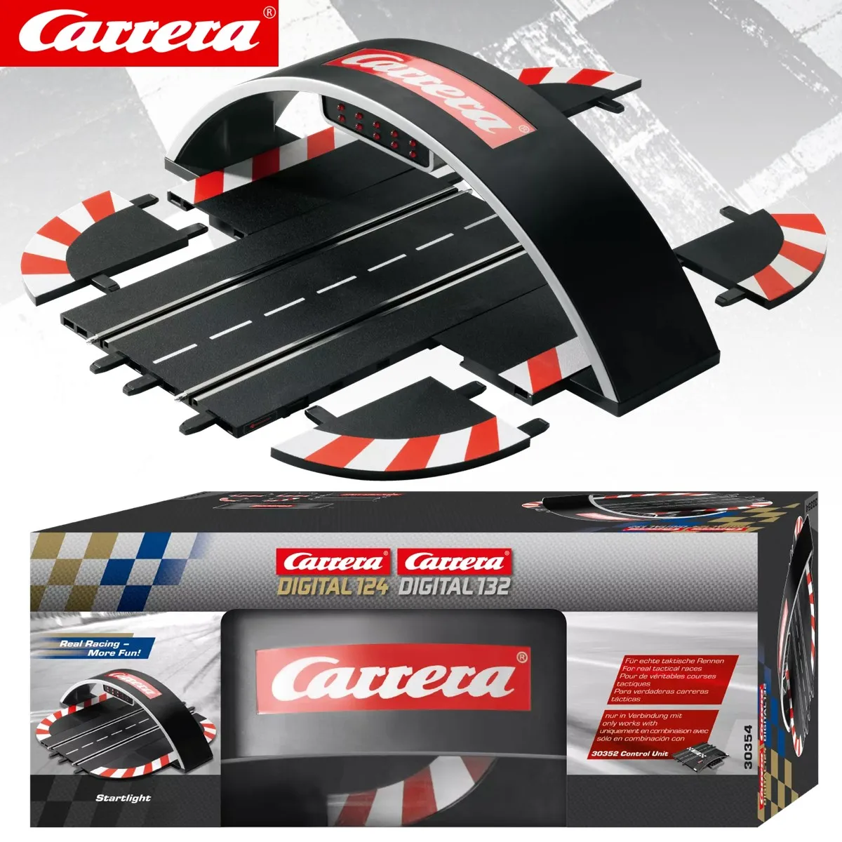 Carrera Slot Car Digital 124/132 Track Parts 303534 Startlight Railed