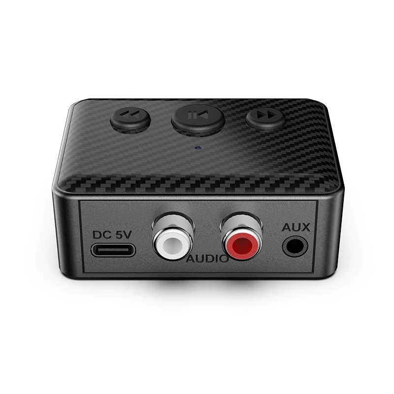 Wireless Bluetooth 5.4 Audio Receiver with Stereo Music Adapter and USB Connectivity