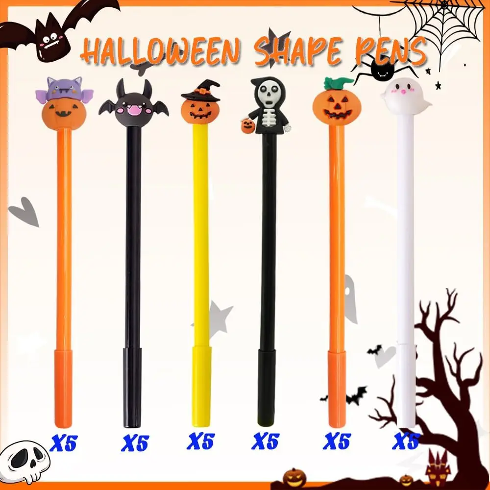 Canetas Gel Halloween YIHUANYIFA - 32 Unidades 0.5mm Temáticas