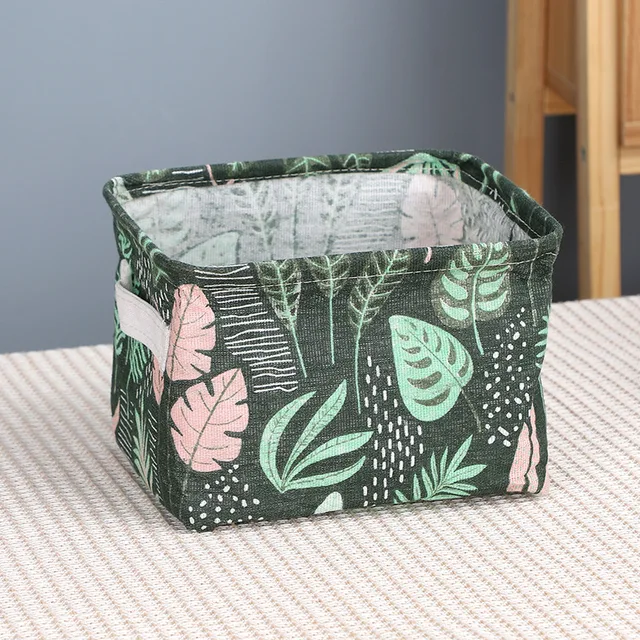 Fabric Storage Box With Lid - Foldable Closet Organizer For Clothes, Toys & Books (Coffee, Gray, Green) - View #10