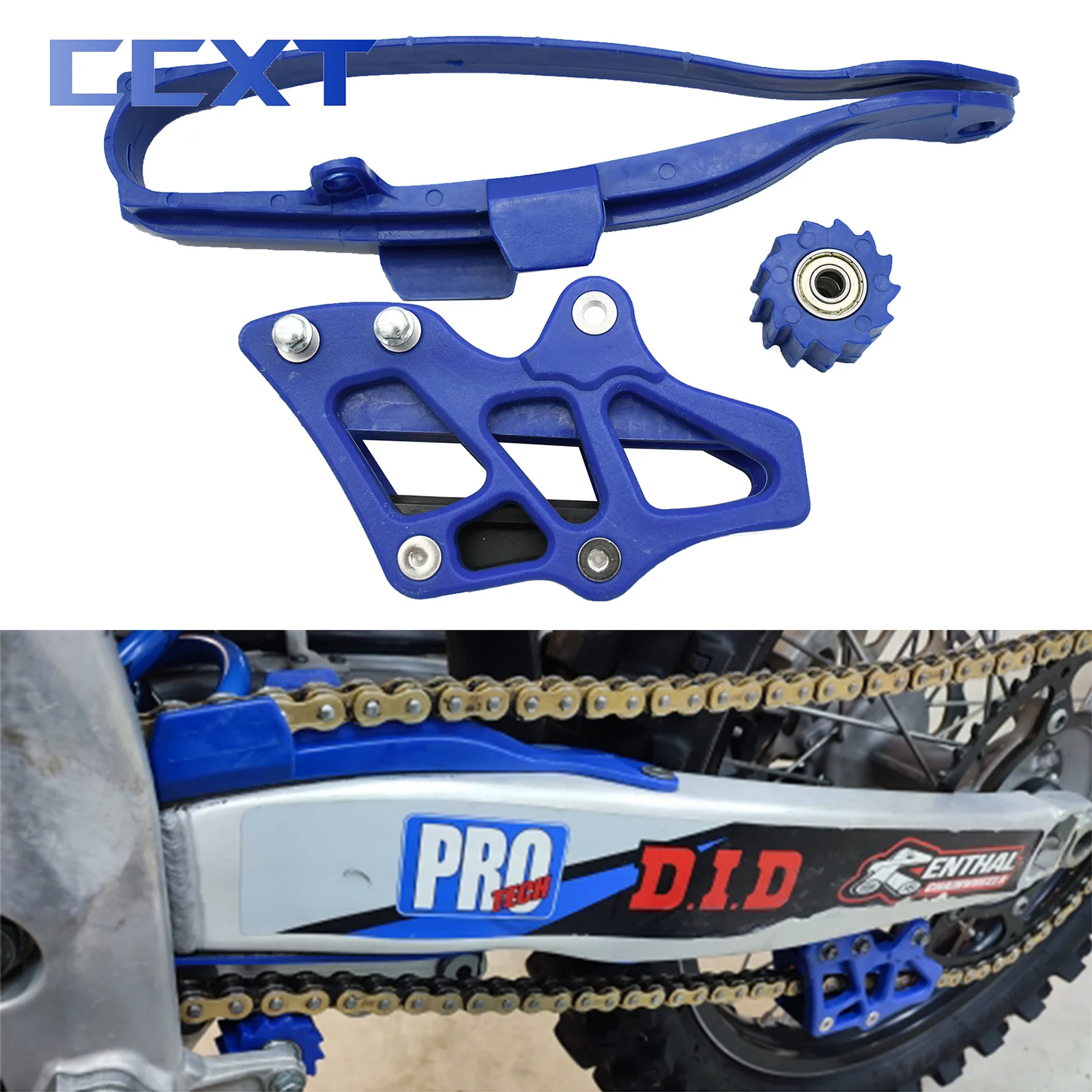 MotorcycleChainGuideSwingarmChainSliderGuideBottomRollerFor