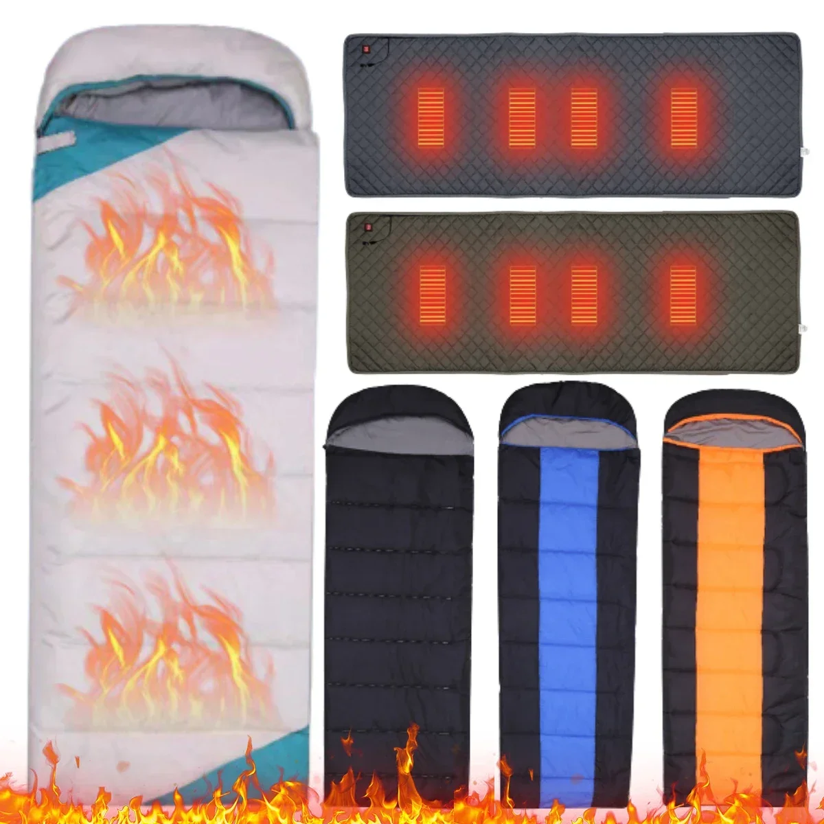 USB Heated Sleeping Pad 1