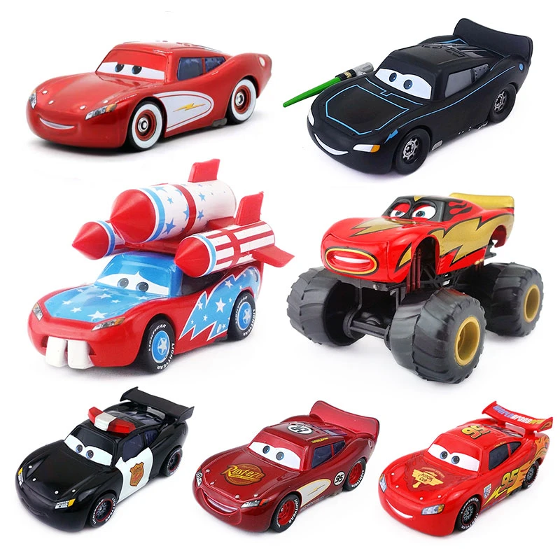 Disney Pixar Cars Lightning Mcqueen Mater Jackson Storm Ramirez 1:55  Diecast Metal Alloy Car Kid Toys Christmas Gift -  Railed/motor/cars/bicycles - AliExpress