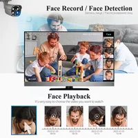 Techage 8MP 5MP 4MP POE caméra de Surveillance H.265 HD Audio bidirectionnel intelligent AI caméra IP CCTV vidéo IR extérieur étanche pour NVR 2