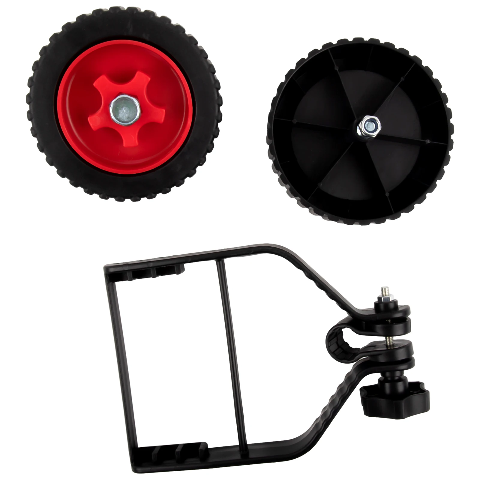 

1pc Adjustable Lawn Mower Support Wheel Removable Trimmer Auxiliary Wheels Lawn Mower Cutter Replacement Garden Power Tool