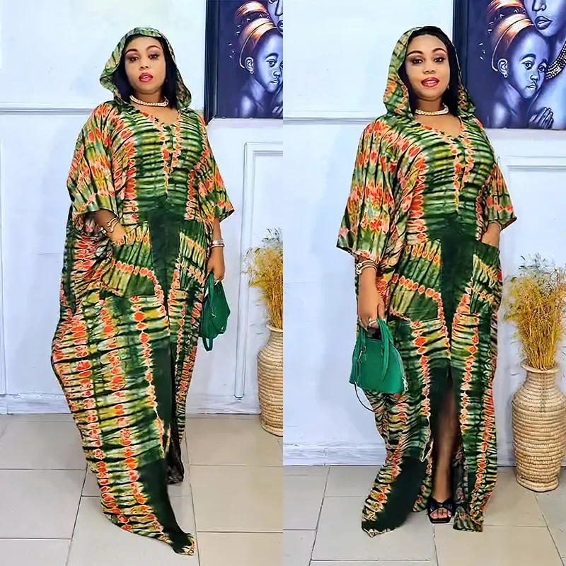 2025 African Dresses for Women Traditional Africa Clothing Dashiki Ankara Outfits Gown Abayas Robe Muslim Kaftan Maxi Long Dress 1
