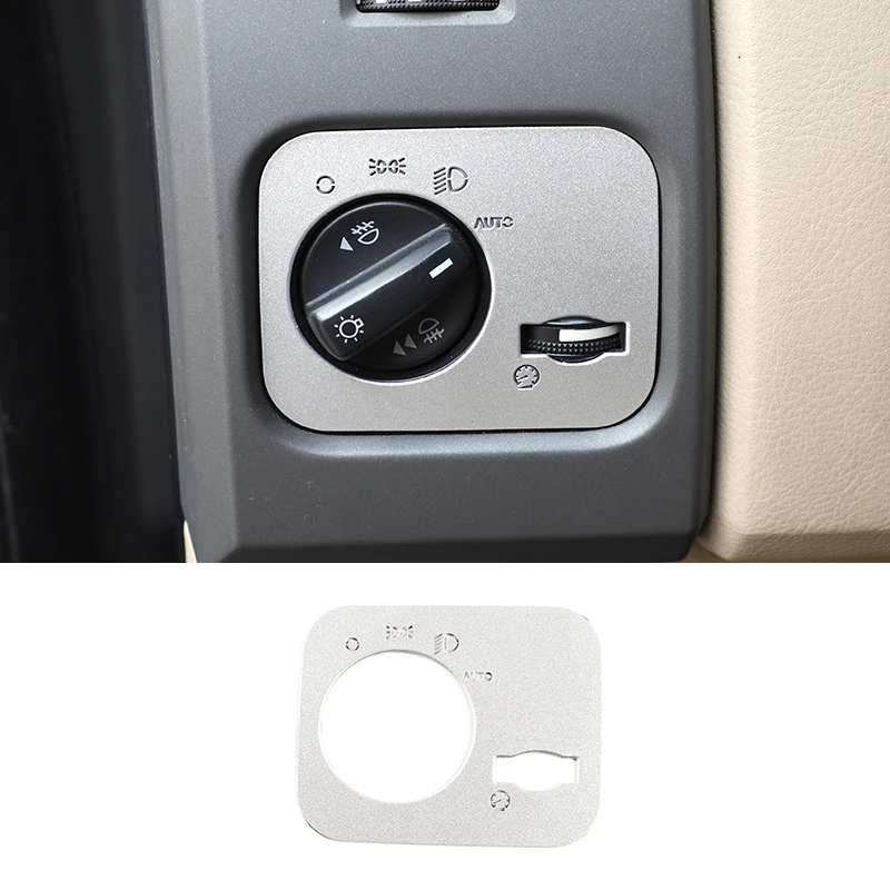 

Комплект аксессуаров для салона автомобиля, панель управления передней фары, отделка, декор для Land Rover Discovery 3 2004 2005 2006 2007 2008 2009