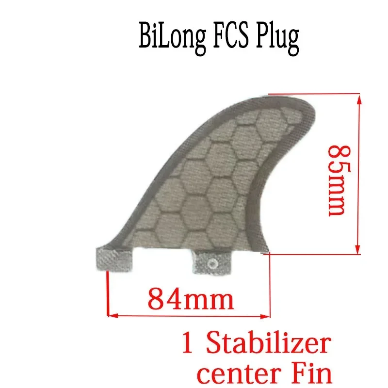 Pinne da Surf BiLong FCS Fin center knee Fin MR stabilizzatore Barbatanas De Red Azul Surf pinne centrali pinne da Surf pinne Wakeboard - immagine 2