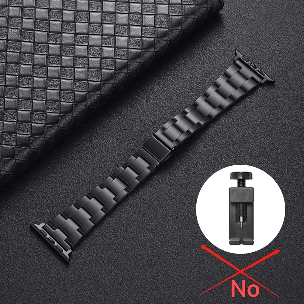 Metal Strap for Apple Watch 49mm 45mm 44mm 41mm 42mm 40mm 38mm Men/Women Replacement Bracelet for Ultra2 9 8 7 6 5 4 3 SE Band