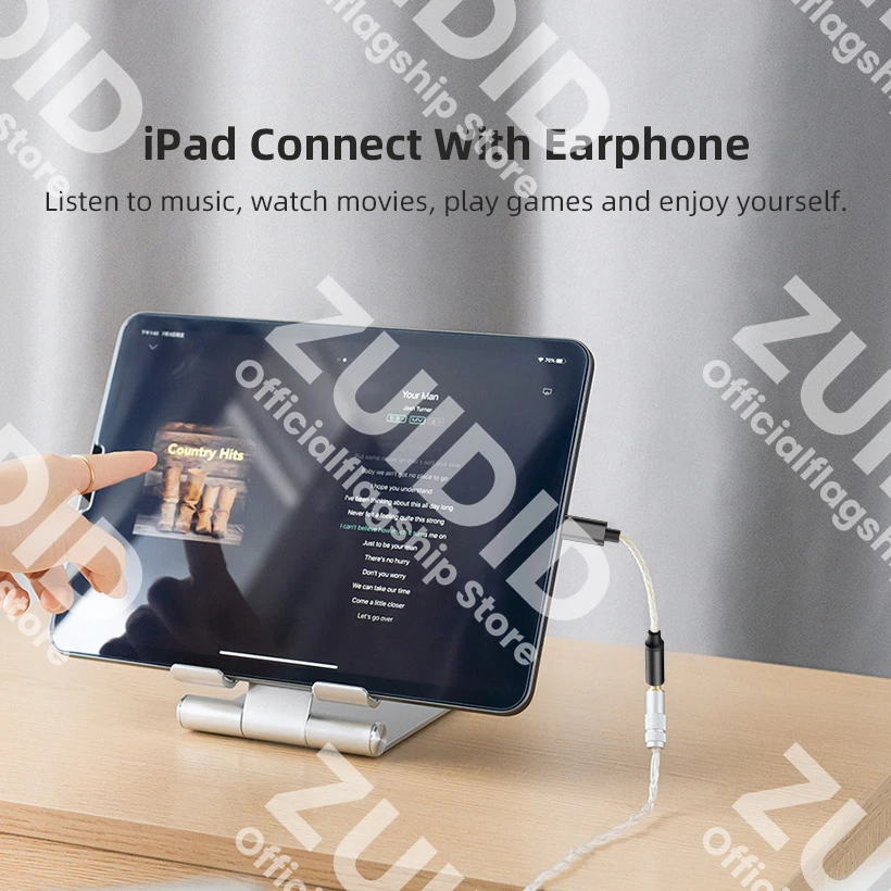 Adattatore Jack Da USB-C A 3,5 Mm Con Amplificatore - Cavo Da 15 Cm, Chip CS43131, 32 Bit/384 KHz