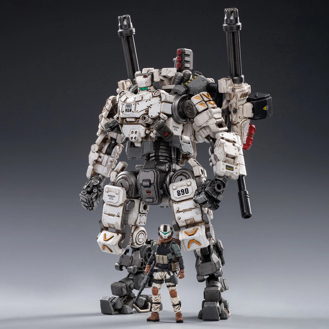 JOYTOY Mecha 1/25 Action Figure Dark Source Steel Bone Grey