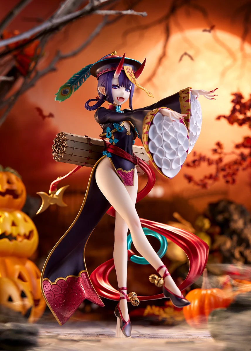 24Cm QuesQ Fate/Grand Order FGO Assassin Shuten-Douji Spirit Sacrificial Costume Action Figure Girl Model Toys Gift