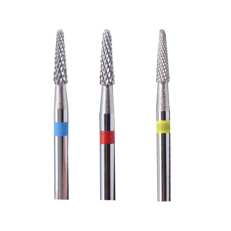 4 Grits Carbide Nail Drill Bit Electric Milling Cutter for Manicure