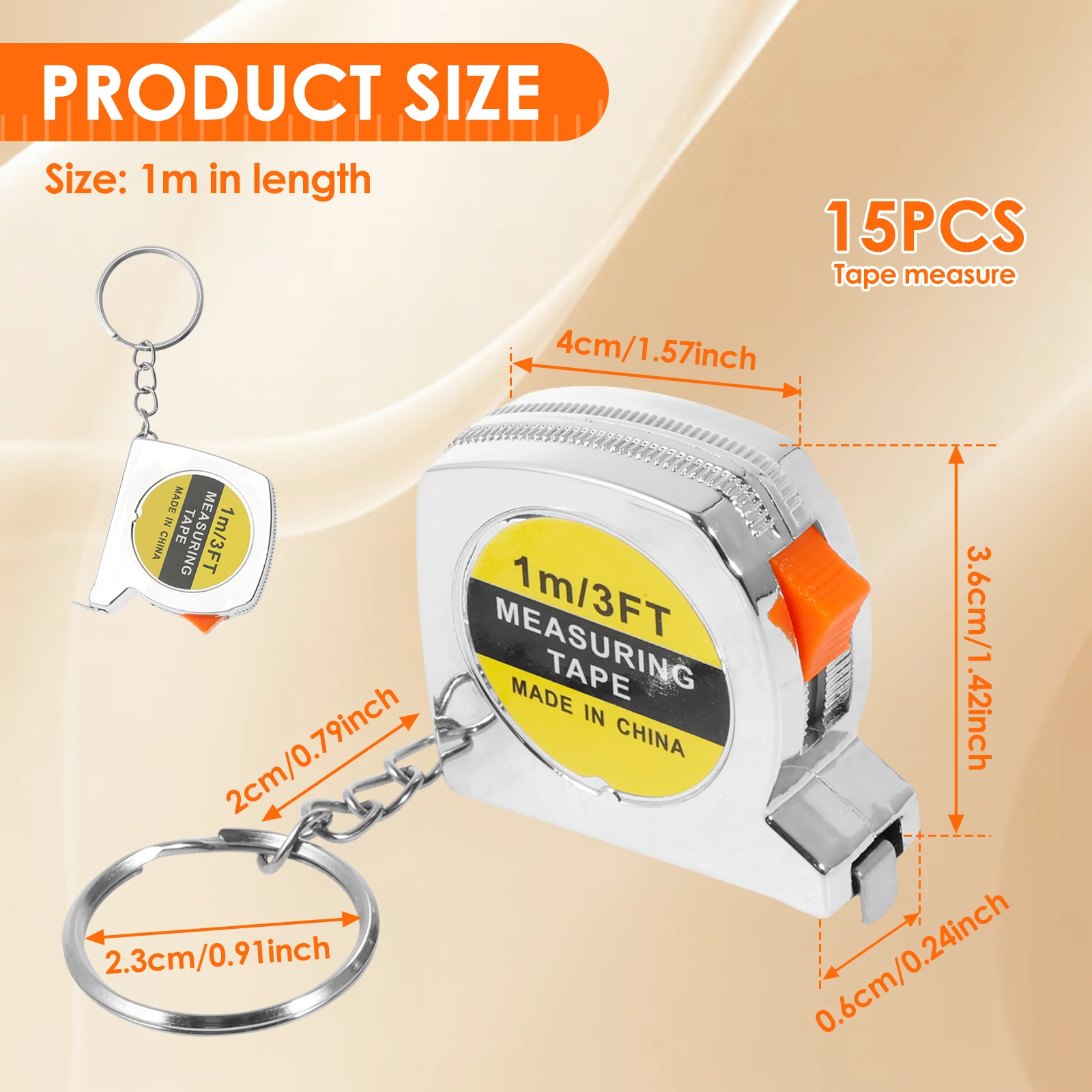 Tape measure measuring tape 15/30Pcs Mini Tape Measure for height measuring