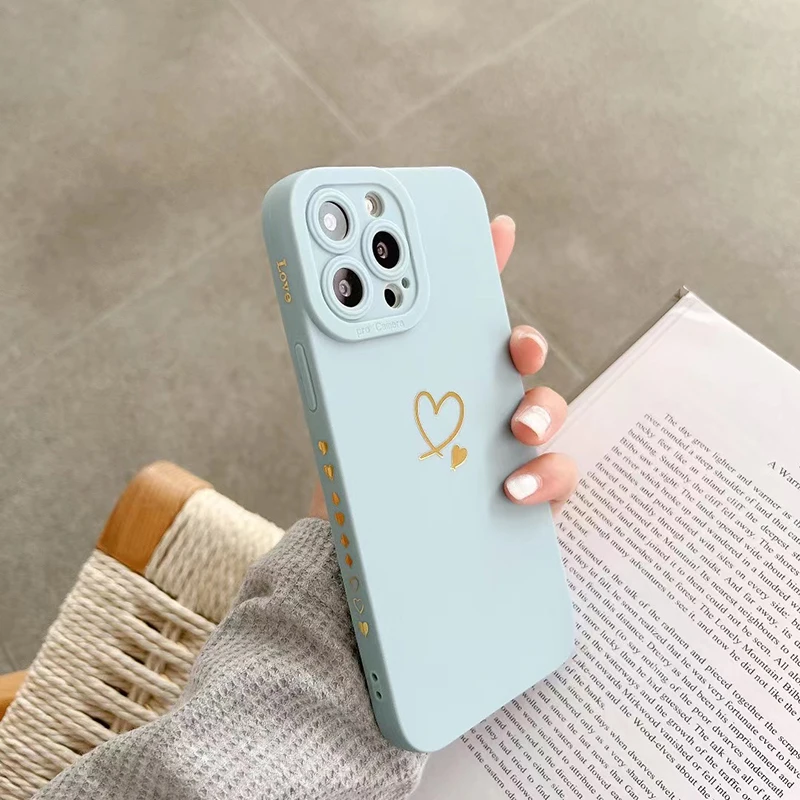 light sky blue phone case