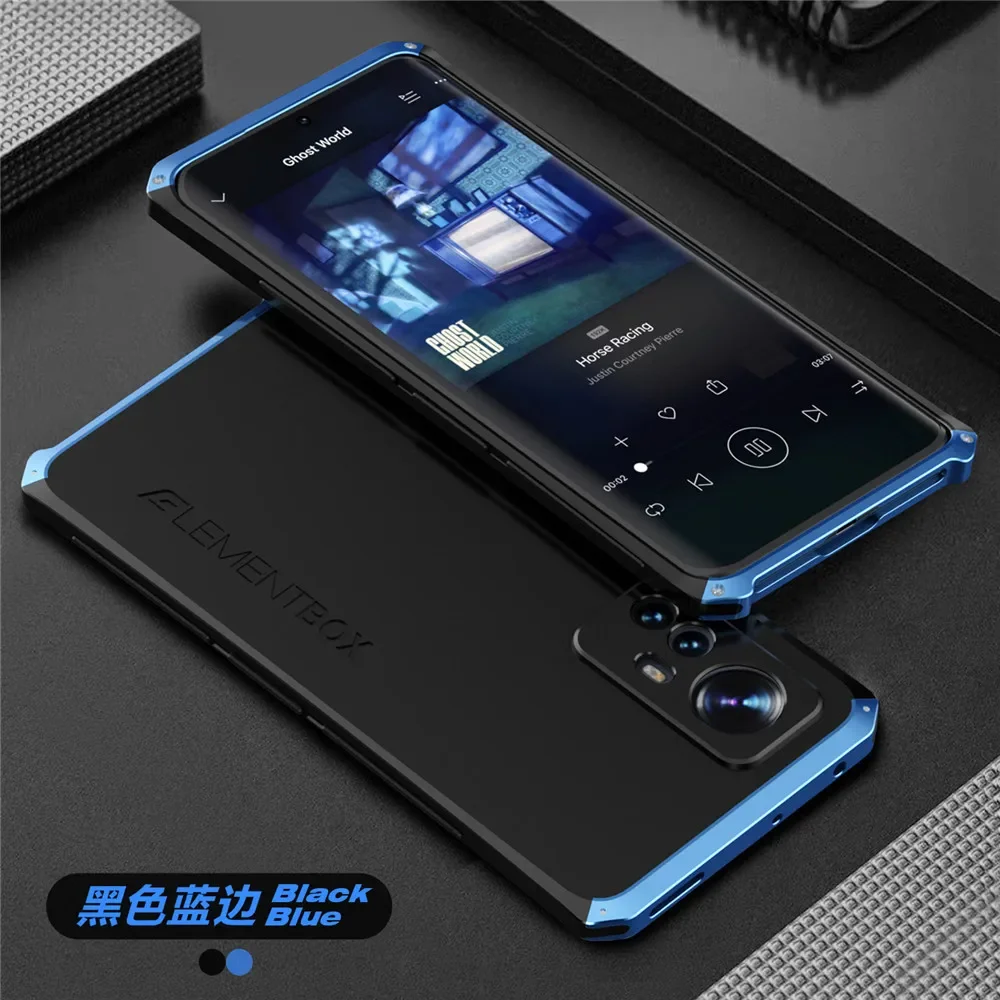 Durable Metal Armor Aluminum PC Phone Case Cover