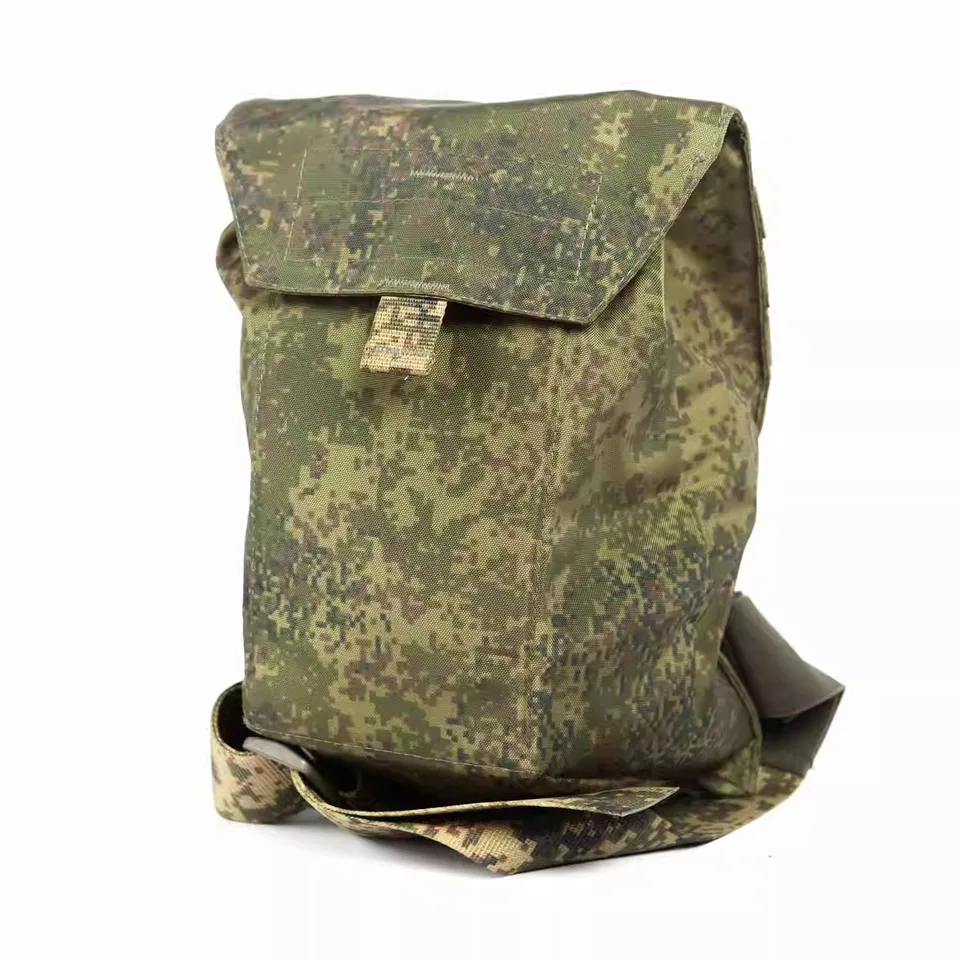 オリジナルロシア PMK-4 戦術モールバッグガスマスク収納袋 EMR 脚