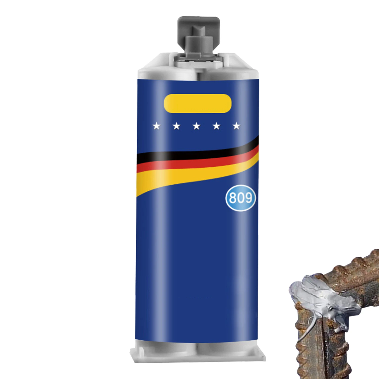 100g Metal Repairing Adhesive Super Glue Iron Steel Auto Radiator Water  Tank Special Leakage Plugging Welding AB