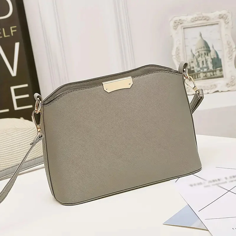 Quilted Shoulder Bag For Women Textured PU Leather Adjusted Strap Crossbody Bags For Daily Used elegant crossbody bag women handbags leather shoulder bag pu crossbody bag